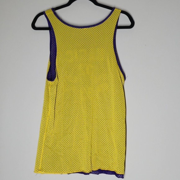 Vintage Los Angeles Lakers 80s Magic Johnson Custom Jersey Size Small Reversible - Picture 6 of 6